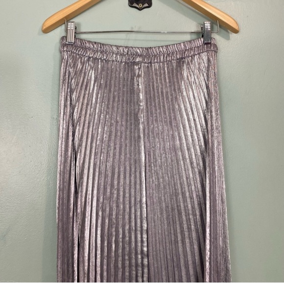 Anthropologie L’IDEE Fantasia Strapless Pleated Shift‎ Gown Dress Maxi Size 8 - Picture 6 of 8